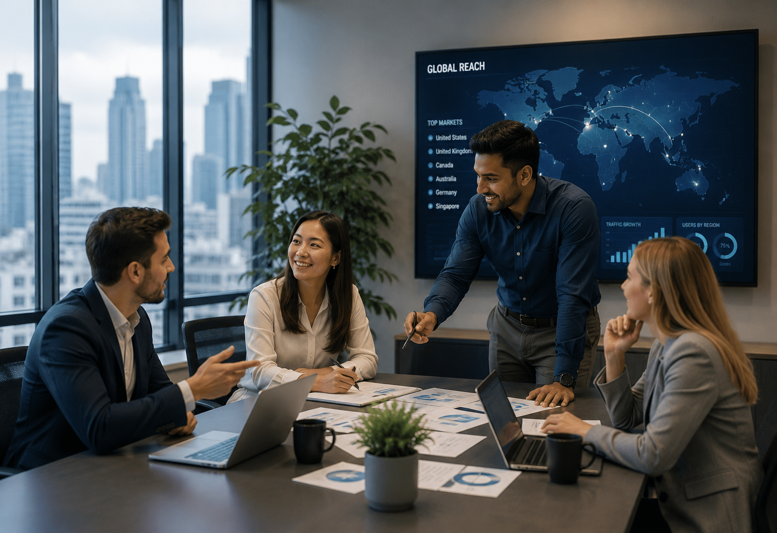 International SEO global rankings